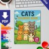 Kitten's Adventures - 21 Cat Coloring Pages - Image 2