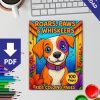 Roars, Paws & Whiskers - 100 Kids Coloring Pages - Image 2