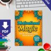 Empowering Motivational Quote Coloring Pages Mega Bundle for Adults and Kids - Image 2