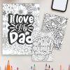Empowering Motivational Quote Coloring Pages Mega Bundle for Adults and Kids - Image 4
