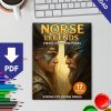 Viking Coloring Pages: Fun & Educational Norse Mythology Activity for Kids - Image 2