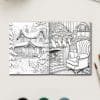 Cozy Christmas: 50 Festive Holiday Celebration Pages for a Warm and Joyful Season - Image 3