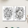 Steampunk Blooms: 253 Floral Mandala Designs for Unique Art Projects - Image 3