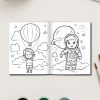 Space Coloring Pages: Cosmic Adventures for Exploring the Universe - Image 5