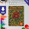 Mandala Flower Coloring Pages - Floral Flow Collection - Image 2
