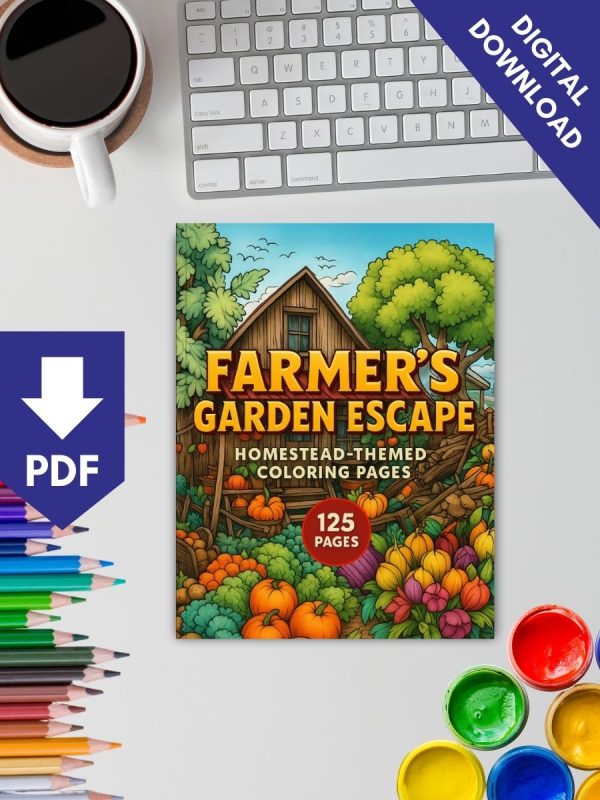 Homestead-Themed Pages for Farmer's Garden Escape: A Rural Retreat - Image 2