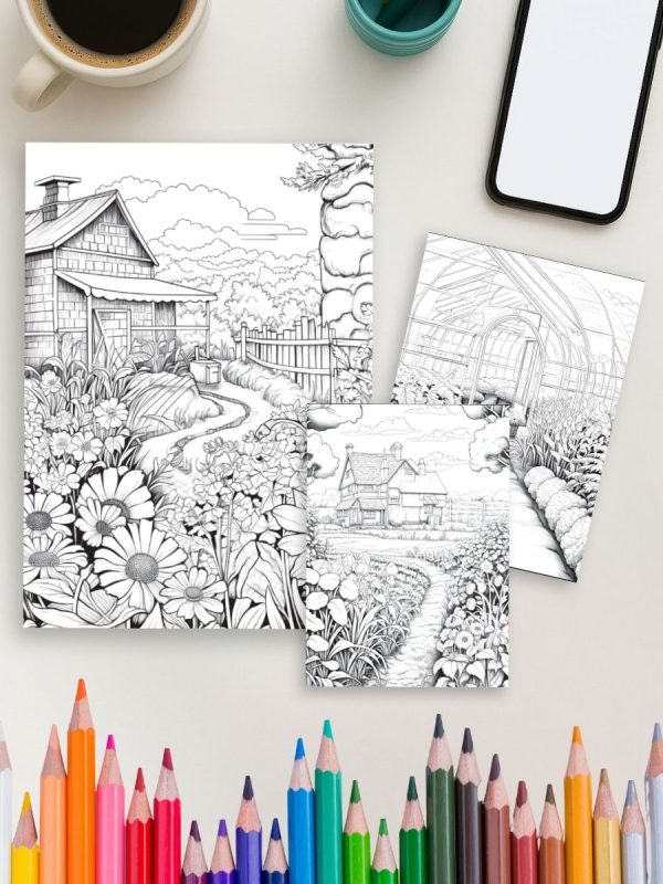 Homestead-Themed Pages for Farmer's Garden Escape: A Rural Retreat - Image 4