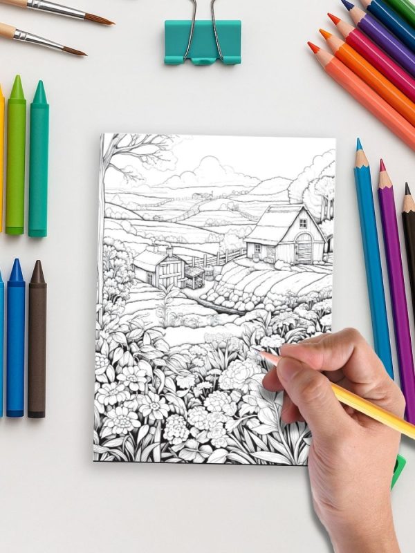 Homestead-Themed Pages for Farmer's Garden Escape: A Rural Retreat - Image 5