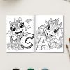 Dragon ABC – 36 Alphabet & Number Pages with Dragons - Image 3