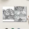 Tranquil 135 Mandala Landscape: Nature's Calm Collection - Image 3