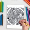 Tranquil 135 Mandala Landscape: Nature's Calm Collection - Image 5