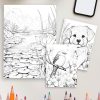 50 Joyful Springtime Coloring Pages: Explore Nature's Wonders - Image 4