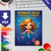 Mermaid Tales & Mythical Friends – 70 Fantasy Story Coloring Pages - Image 2
