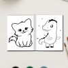 Animal Friends Forever: Adorable Animal Coloring Pages for Kids - Image 3