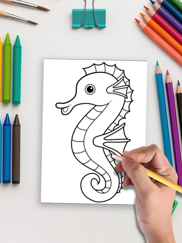 Animal Friends Forever: Adorable Animal Coloring Pages for Kids - Image 5