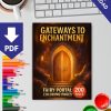 Enchanting Fairy Portal Coloring Pages for Adults and Kids: Magical Designs for Relaxation and Creativity - Image 2