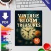Vintage Bloom Treasures – 175 Flower-Adorned Objects - Image 2