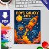 Boys' Galaxy Pack: 324 Pages of Robots and Cars - Fun and Exciting Activity Book for Kids - Image 2
