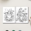 Whimsical Garden Gnome Coloring Pages: Fun & Creative Designs for All Ages - Image 3