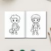 Sports & Activities Coloring Pages for Kids - Fun and Engaging Designs - Image 3