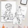 Sports & Activities Coloring Pages for Kids - Fun and Engaging Designs - Image 4