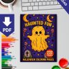 Haunted Fun – 232 Halloween Coloring Pages for All Ages - Image 2