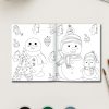 Cozy Winter Moments – 30 Kids Winter Coloring Pages - Image 3