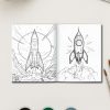 Boys' Galaxy Pack: 324 Pages of Robots and Cars - Fun and Exciting Activity Book for Kids - Image 3
