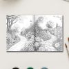 Pathways of the Garden – 25 Scenic Coloring Pages - Image 3