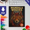Mandala Wolves – 50 Wild: Intricate Wolf Mandala Coloring Book for Adults - Image 2