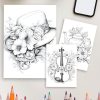 Vintage Bloom Treasures – 175 Flower-Adorned Objects - Image 4
