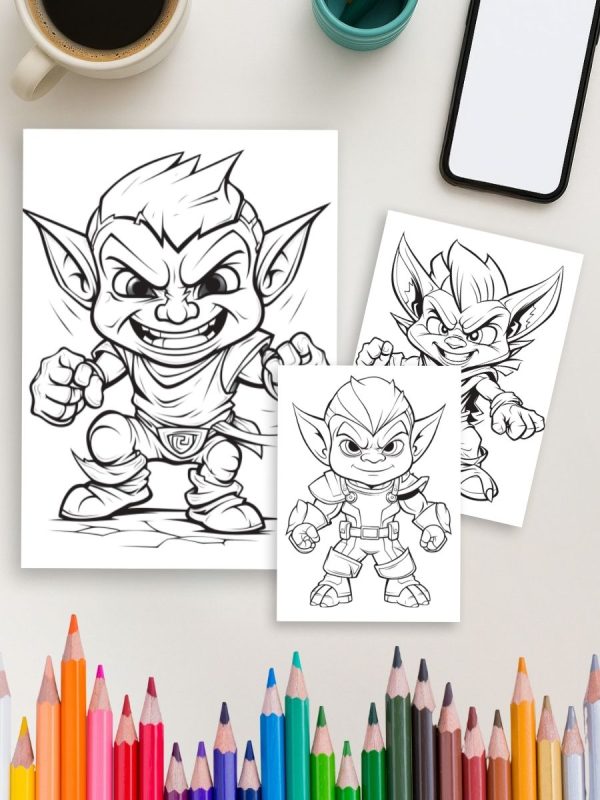 Enchanting Goblins: Handcrafted Fantasy Figurines for Collectors - Unique and Magical Collectibles - Image 4