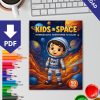 Intergalactic Adventures: Space Coloring Book for Kids (50 Pages) - Image 2