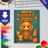 Super Cute Coloring Pages - Mega Kawaii Bundle for Kids and Adults - Image 2