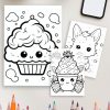 Super Cute Coloring Pages - Mega Kawaii Bundle for Kids and Adults - Image 4
