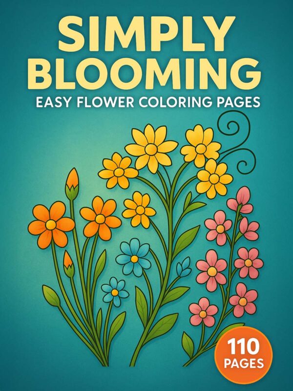 Flower Coloring Pages