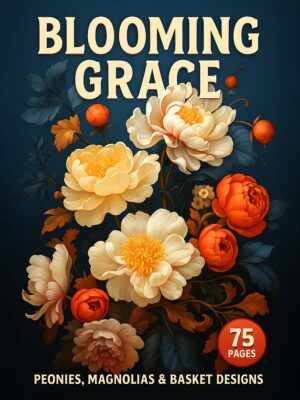 Blooming-Grace-Peonies-Magnolias-Basket-Designs