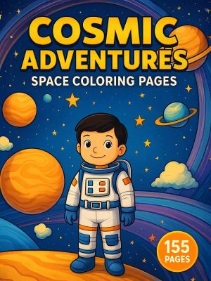 Space Coloring Pages: Cosmic Adventures for Exploring the Universe