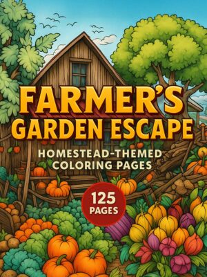 Homestead-Themed Pages for Farmer's Garden Escape: A Rural Retreat