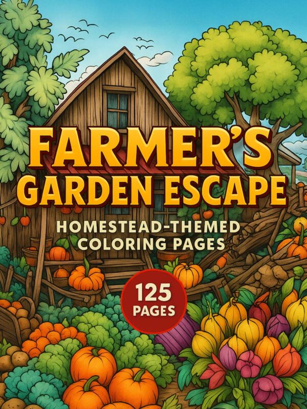Homestead-Themed Pages for Farmer's Garden Escape: A Rural Retreat