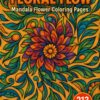 Mandala Flower Coloring Pages - Floral Flow Collection