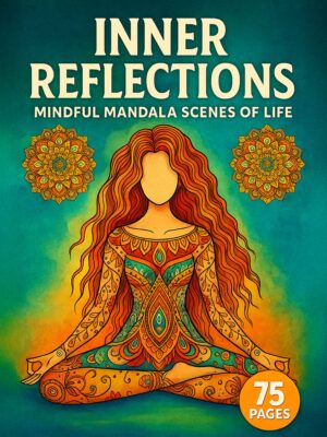 Mindful Mandala Scenes of Life: Inner Reflections Coloring Book