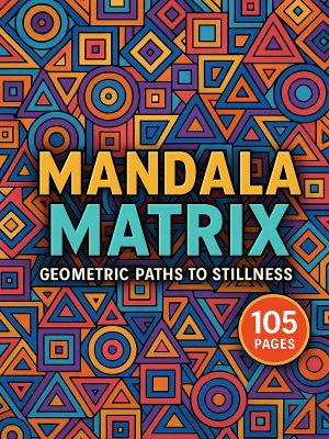 Mandala Matrix: 105 Geometric Paths to Stillness - Find Inner Peace Now