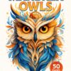 Intricate Mandala Owl Coloring Pages for Relaxation and Creativity