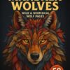 Mandala Wolves – 50 Wild: Intricate Wolf Mandala Coloring Book for Adults